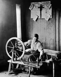 Artigianato tessile di Nortman circa 1890
