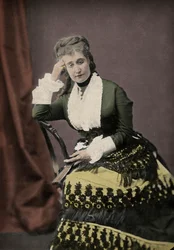 Eugenia de Montijo (1826-1920), moglie di Napoleone III, ultima imperatrice di Francia