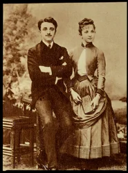 Georges e Jeanne Hugo (nipoti di Victor Hugo)