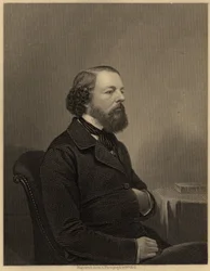 James Sheridan Muspratt (1821-1871), fondatore del Liverpool College of Chemistry (1848) e autore di "Chemistry" (1860)