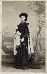 Maria Sofia di Baviera - 1861 - Ritratto di Maria Sofia Amalia, duchessa in Baviera e regina delle Due Sicilie (1841-1925)