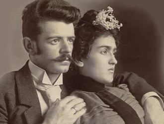 Matilde Calderón e Guillermo Kahlo, genitori di Frida Kahlo (foto)