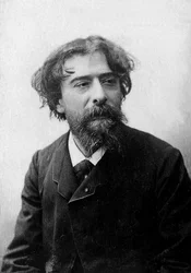 Ritratto di Alphonse Daudet (1840-1897), romanziere e narratore francese