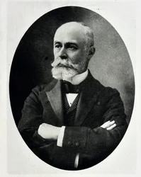 Ritratto di Antoine Henri Becquerel - fisico inglese, premio Nobel 1852-1908