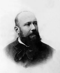 Ritratto di Armand Sylvestre (1837-1901), giornalista francese.