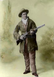 Ritratto di Calamity Jane (1852-1903) (Martha Canary 1852-1903) nel 1895