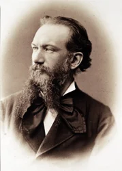 Ritratto di Camillo Boito, scrittore e architetto italiano (1836-1914)