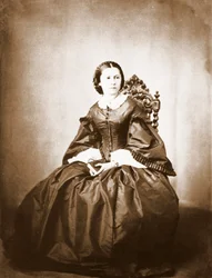 Ritratto di Clara Schumann (1819 - 1896), moglie di Robert Schumann