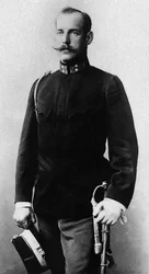 Ritratto di Costantino I (1868-1923) re di Grecia dal 1913 al 1917.