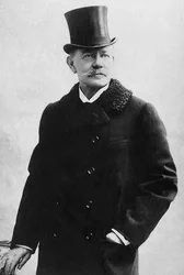 Ritratto del conte Michael Nicolaievich Muravieff (1845-1900) politico russo. Fotografia, inizio XX secolo
