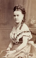 Ritratto di Edith Wynne, ca. anni 1860