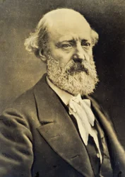Ritratto di Eugene Viollet-le-Duc (Viollet le Duc) (1814-1879). sd. XIX secolo