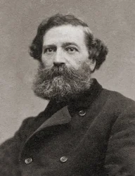 Ritratto di Felix Pyat (1810-1889) scrittore, giornalista e politico francese