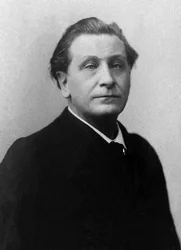 Ritratto di François Coppée (1842-1908), drammaturgo e romanziere francese