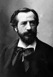 Ritratto di Frederic Auguste Bartholdi (1834-1904), scultore francese.