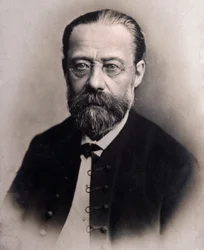 Ritratto di Friedrich Smetana (incisione da foto)