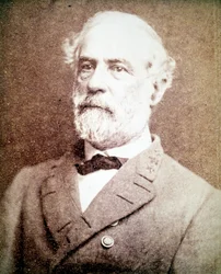 Ritratto del generale Lee (1807 - 1870) che partecipò alla guerra civile comandando la Virginia del Nord.