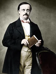 Ritratto di Hermann von Helmholtz (1821-1894) fisico e fisiologo tedesco