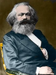 Ritratto di Karl Marx (1818-1883)