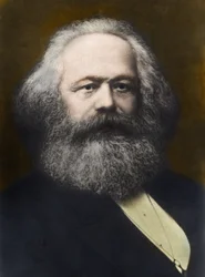 Ritratto di Karl Marx (1818-1883) 1878
