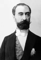 Ritratto di Marie Francois Sadi Carnot (1837-1894), statista e ingegnere francese.