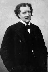 Ritratto di Victorien Sardou (1831-1908), drammaturgo francese