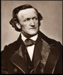 Ritratto del compositore Richard Wagner - Ritratto di Richard Wagner, compositore tedesco