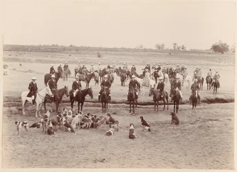 La caccia nella valle di Peshawar, 1896