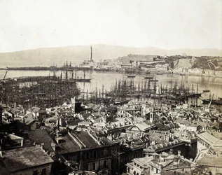 Il porto di Genova alla fine del XIX secolo