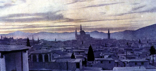 Veduta di Damasco (Siria)