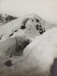Prima Guerra Mondiale: paesaggio montano