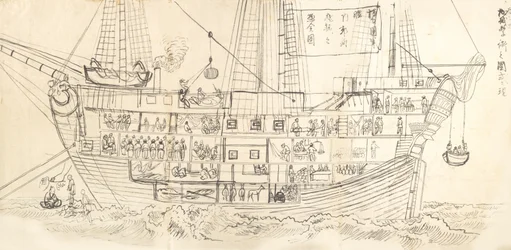 Interno di una Nave da Guerra Tedesca