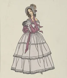 Moda Biedermeier, 1908