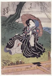 Iwai Hanshirō nel ruolo della suora Seigen