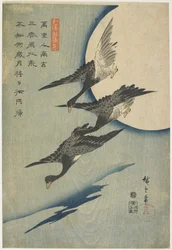 Oche davanti alla luna, 1837-44