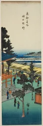 Santuario Kanda Myojin (Kanda Myojin), dalla serie "Vedute famose della Capitale Orientale (Toto meisho)"
