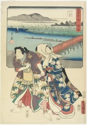 Okazaki, aprile 1855