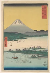 Boschetti di pini di Miho nella provincia di Suruga