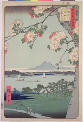 Suigin Grove e Masaki, sul fiume Sumida, da 