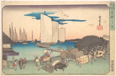 Veduta serale di Takanawa
