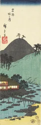 Villaggio di Tonosawa a Hakone, febbraio 1854