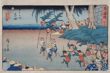 Yoshida, festa di Tennō il quindicesimo giorno del sesto mese