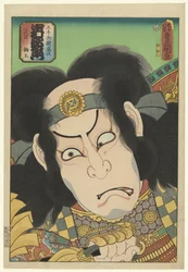 Nakamura Utaemon III nel ruolo di Gotobei Moritsugu