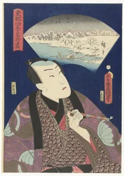Fiume Sumida in inverno