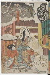 (Scena da un dramma kabuki su Yoshitsune)