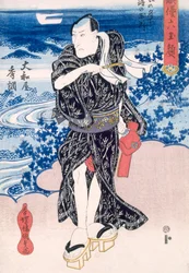 Un attore, Periodo Edo