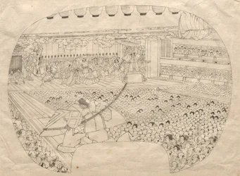 Interno del Teatro Kabuki