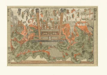 Veduta del tempio Fudo a Meguro