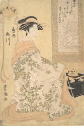 Takigawa della casa di piacere Ogiya