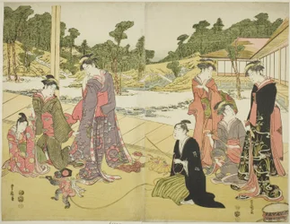 Il giovane ammaestratore di scimmie (Wakashu sarumawashi)